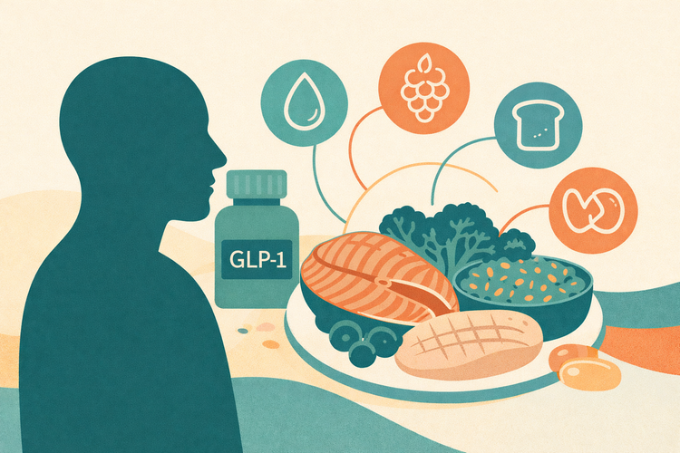 Dietary Advice for People Using GLP-1 Agonists (Ozempic, Mounjaro) For Pre-Conception Weight Loss.