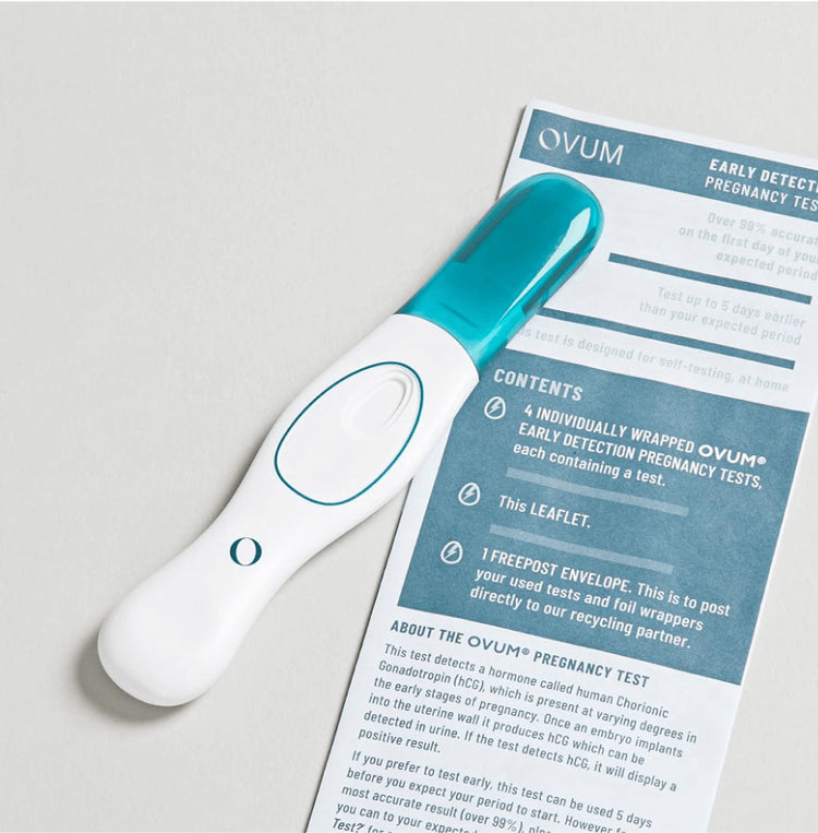 OVUM Early Detection Pregnancy Tests x 4
