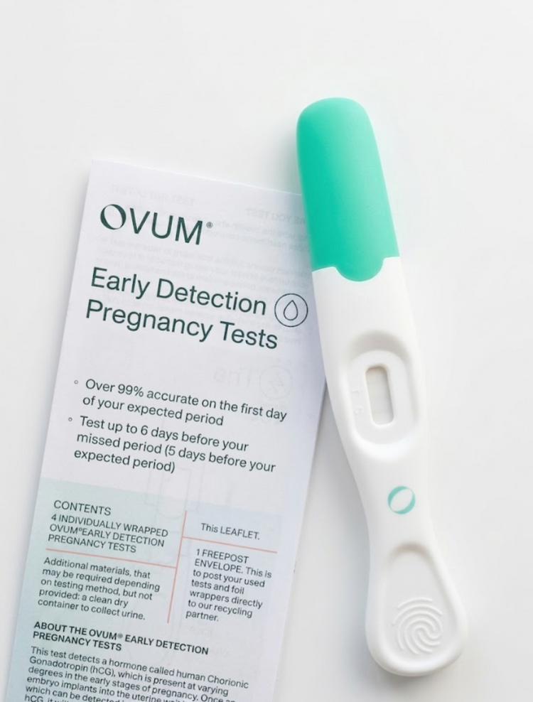 OVUM Early Detection Pregnancy Tests x 4