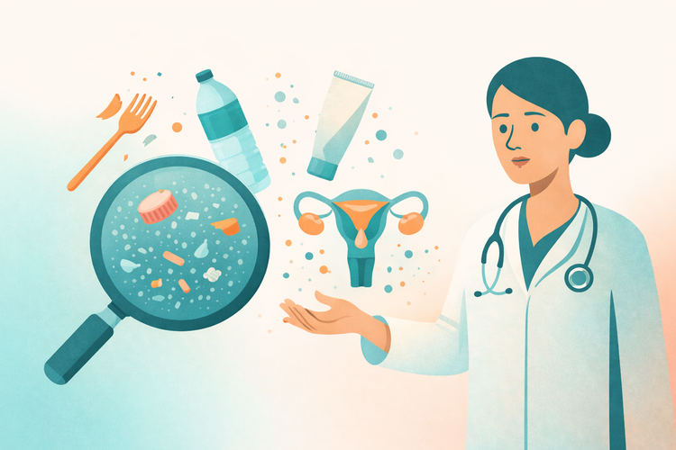 Microplastics: The hidden environmental factor that could be affecting fertility and pregnancy.