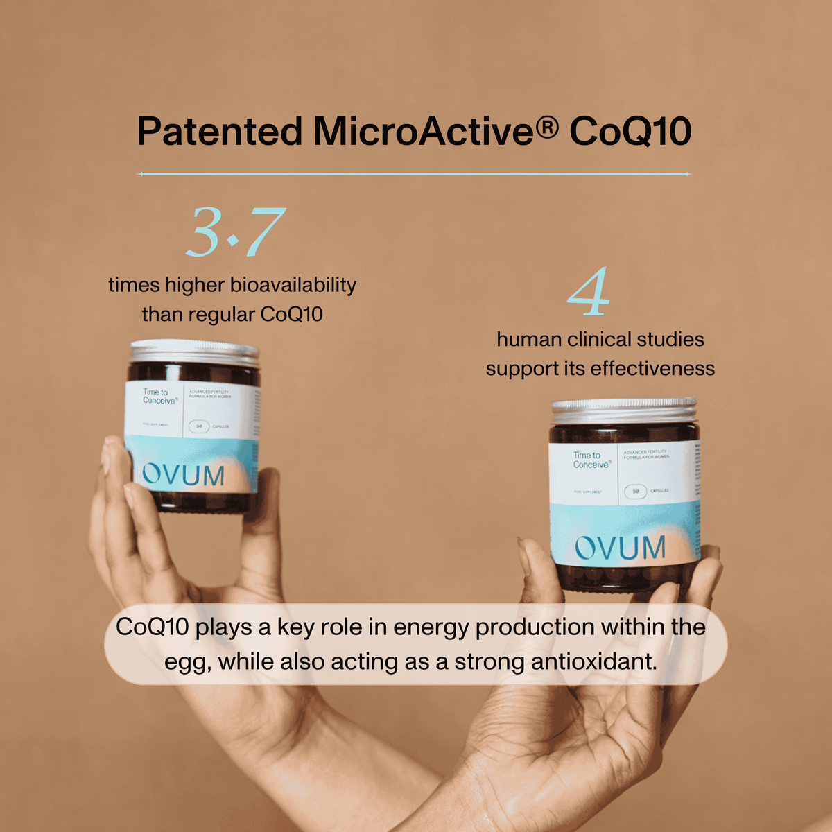 Pre-Conception and Ovulation Support Fertility Supplement – OVUM